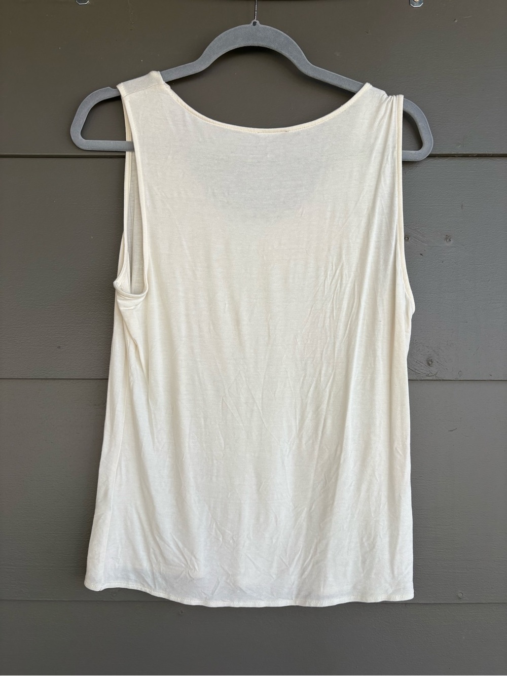 J. Jill Ivory Stretch Comfort Tank Top - Picture 2 of 8